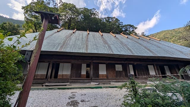 宮崎県東臼杵郡の那須家住宅(鶴富屋敷)