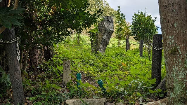 宮崎県西臼杵郡の吉野朝勤王家柴原又三郎の墓