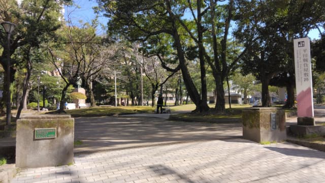 鹿児島市の平田靱負屋敷跡