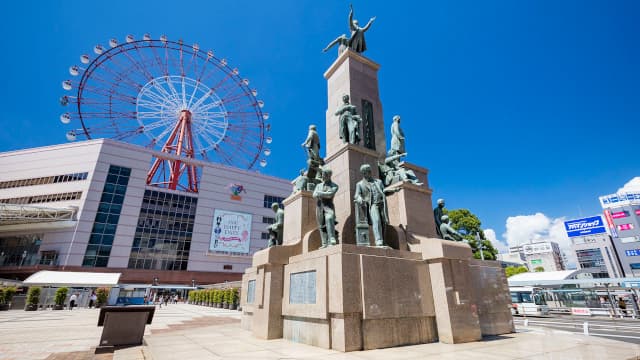 鹿児島県鹿児島市の若き薩摩の群像