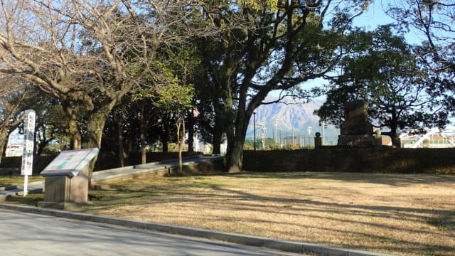 鹿児島県の祇園ノ洲砲台跡