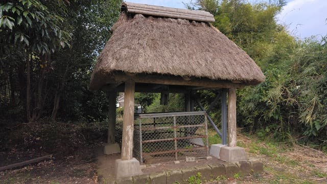 鹿屋市の笠野原土持堀の深井戸