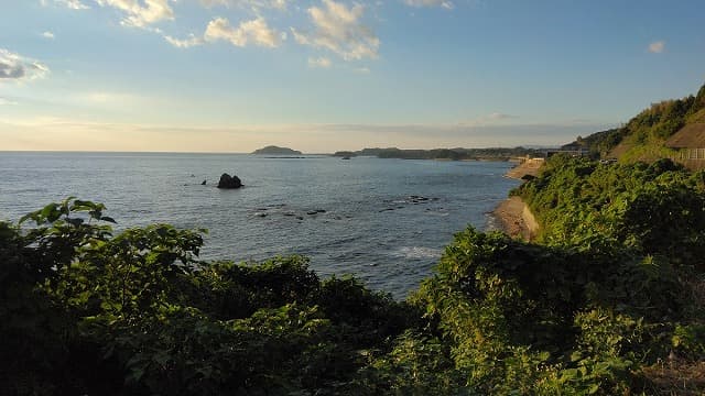 鹿児島県の牛之浜海岸