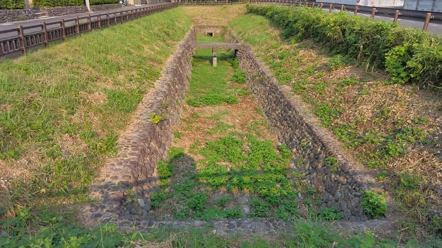 鹿児島県出水市の五万石溝跡