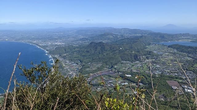 鹿児島県指宿市の開聞岳