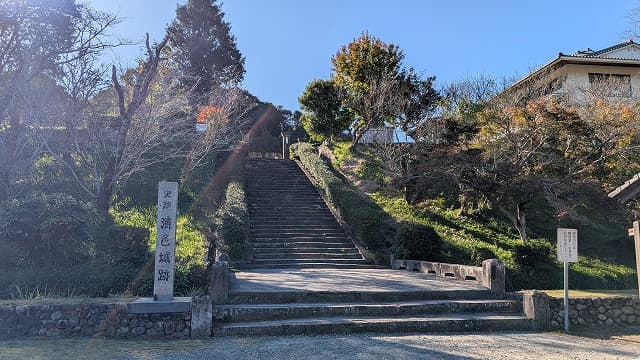鹿児島県薩摩川内市の入来麓仮屋跡
