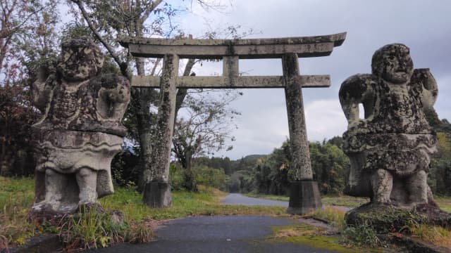 鹿児島県日置市の海蔵院跡