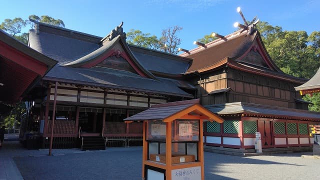 霧島市の鹿児島神宮（大隅正八幡宮）