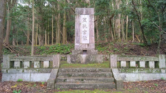 鹿児島県南さつま市の笠狭宮阯