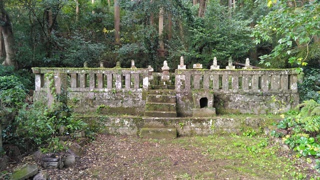 鹿児島県南さつま市の常珠寺跡