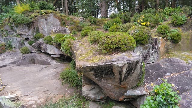 鹿児島県志布志市の志布志麓庭園（平山氏庭園）