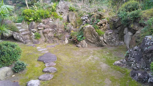 鹿児島県志布志市の志布志麓庭園（天水氏庭園）