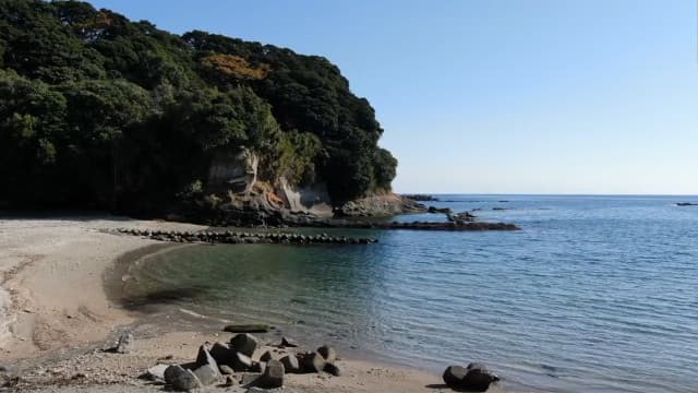 鹿児島県志布志市の夏井海岸