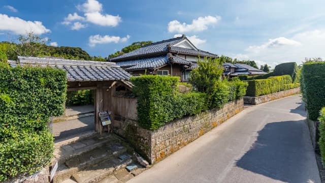 鹿児島県の知覧武家屋敷群