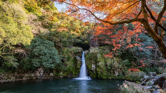 鹿児島県薩摩郡の観音滝公園