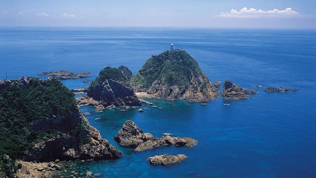 鹿児島県肝属郡の佐多岬灯台